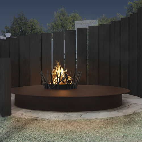 Steel Fire Mur Nurtaş Şömine şömine haznesi