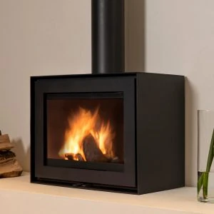 Steel Fire Wan 2060 Black Edition Low Nurtaş Şömine şömine haznesi