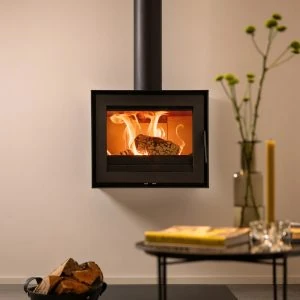 Steel Fire Wan 2060 Black Edition Wall Nurtaş Şömine şömine haznesi