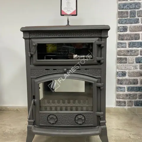 Flame Stove Sirius Maxi Fırınlı Döküm ürün görseli 1